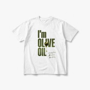 I'm OLIVE OIL Tシャツ ホワイト（イメージ）